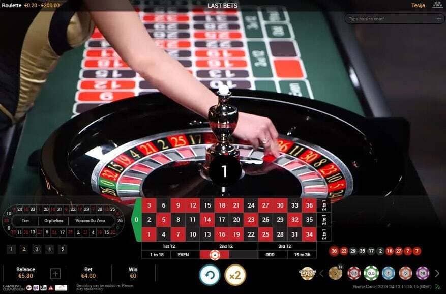 Spela roulette live på nätet